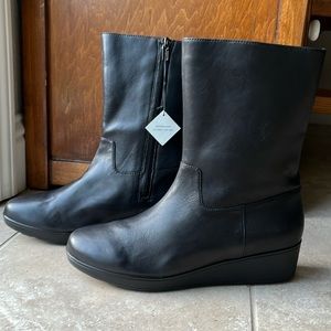 Cole Haan Black Waterproof Boots or Rain Boots
